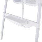 Chaise haute bébé blanc brillant - Bolero