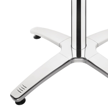 Pied de table 4 pieds en aluminium - Bolero