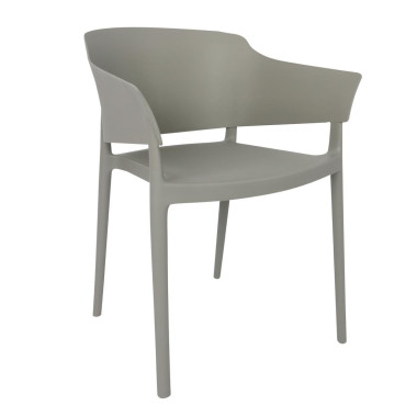 Fauteuils Lorenzo Café gris (lot de 2) - Bolero