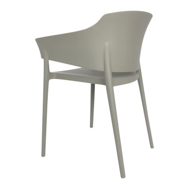Fauteuils Lorenzo Café gris (lot de 2) - Bolero