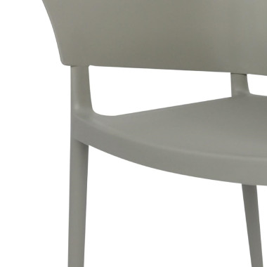 Fauteuils Lorenzo Café gris (lot de 2) - Bolero