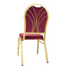 Chaises de banquet bordeaux Regal (lot de 4) - Bolero