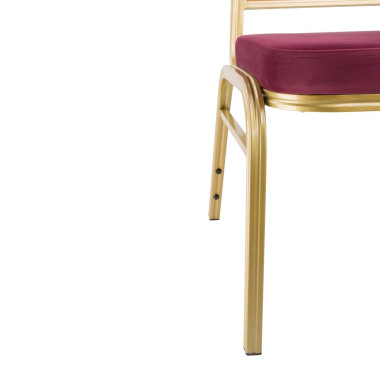 Chaises de banquet bordeaux Regal (lot de 4) - Bolero