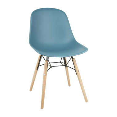 Chaises Arlo vert d'eau (lot de 2) - Bolero