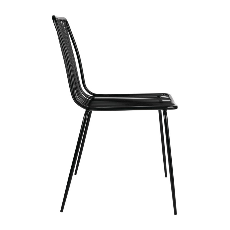 Chaises en fils d'acier (lot de 4) - Bolero