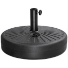 Pied de parasol à remplir noir 20L - Bolero
