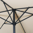 Parasol rectangulaire Seville 2x3m crème - Bolero