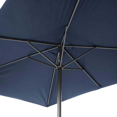 Parasol rectangulaire Seville 2x3m bleu marine - Bolero
