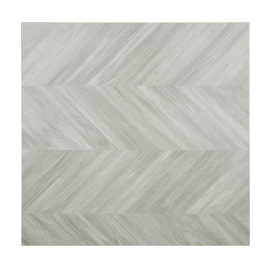 Plateau de table carré pré-percé Chevron 700mm - Bolero