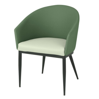 Fauteuils d'intérieur Meridian verts (lot de 2) - Bolero