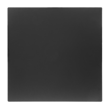 Plateau de table d'extérieur carré noir mat 700 mm - Bolero