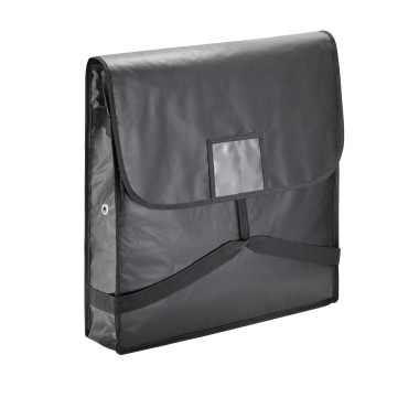 Aluminium, Plastique Sac isotherme pour 2 pizzas jusqu'à 55 cm 58 x 58 x 11 cm noir professionnel - Was Germany  au meilleur pri
