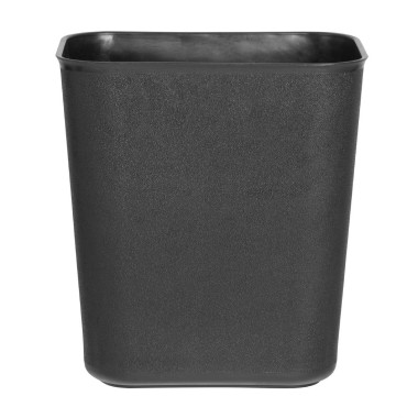 Poubelle pour hôtel/bureau noire 14L - Bolero