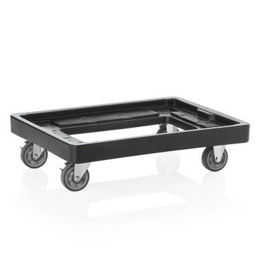 Polyéthylène Chariot de transport pour conteneur 3710012 73,3 x 55,3 x 19 cm polyéthylène professionnel - Was Germany  au meille