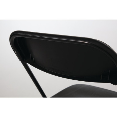 Chaises pliantes noires (Lot de 10) - Bolero