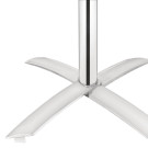 Pied de table à plateau basculant aluminium - Bolero