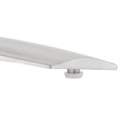Pied de table à plateau basculant aluminium - Bolero