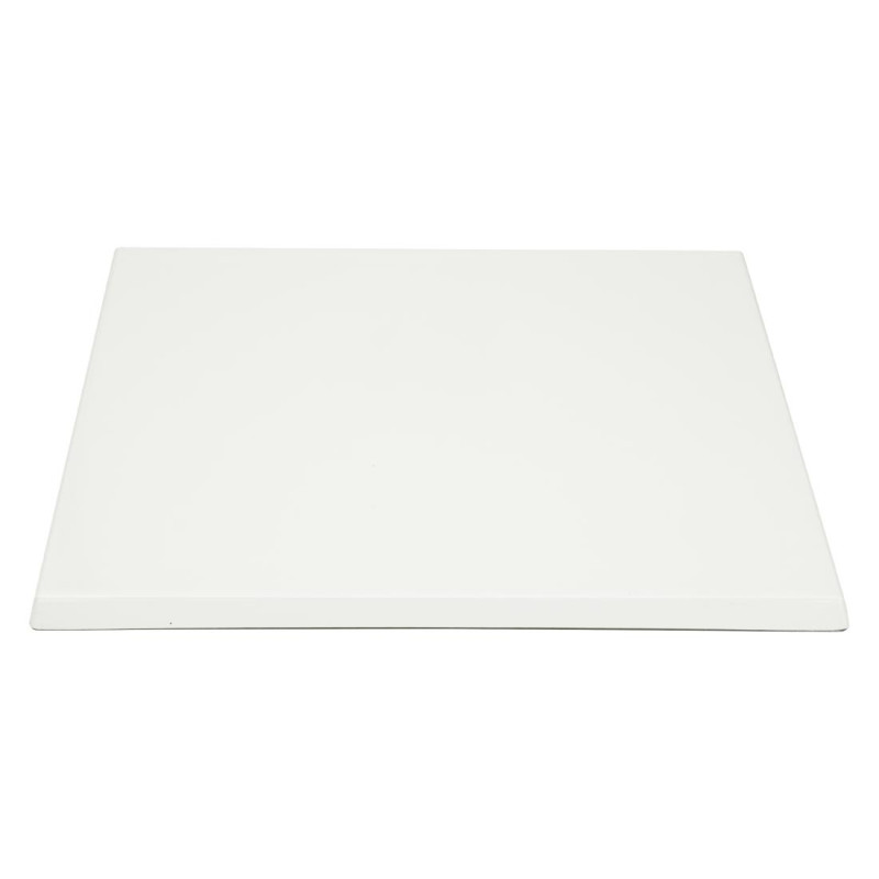 Plateau de table carré blanc cassé 600mm - Bolero