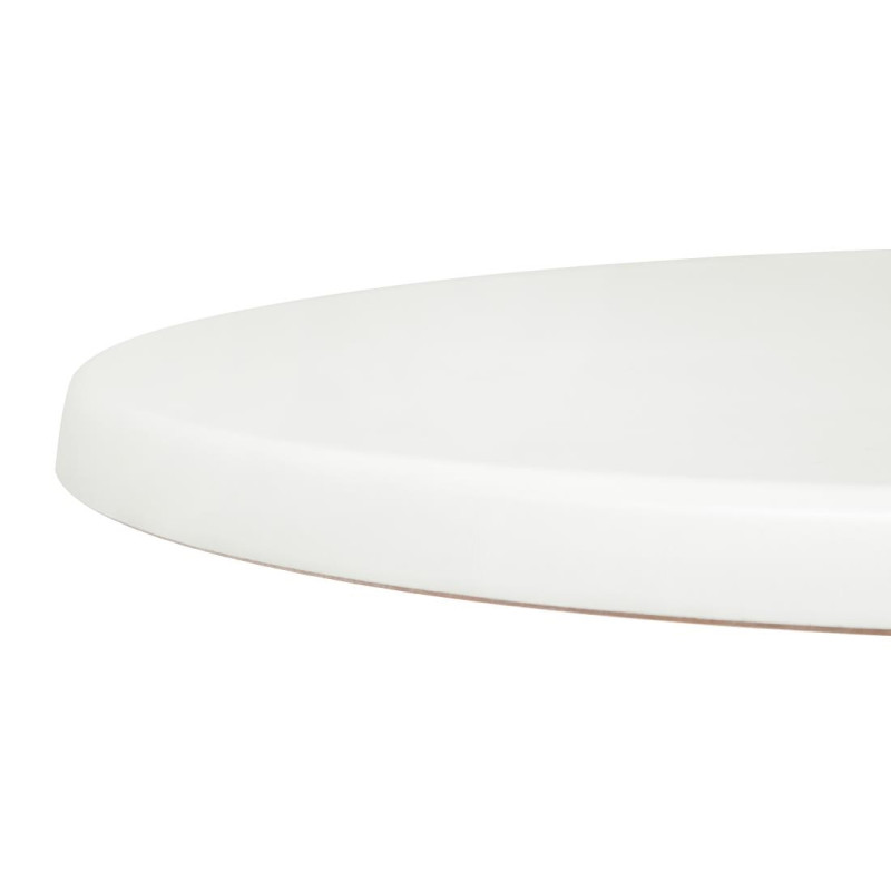 Plateau de table rond 600mm blanc cassé - Bolero