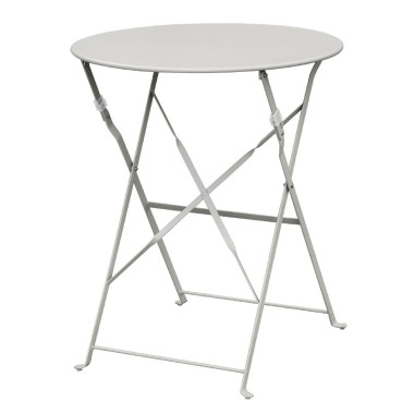 Table de terrasse en acier grise - Bolero