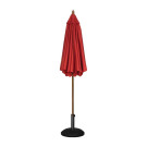 Parasol rond 3m rouge - Bolero