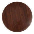 Plateau de table rond marron foncé 800mm - Bolero