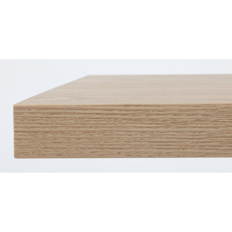 Plateau de table carré 600mm effet bois clair - Bolero