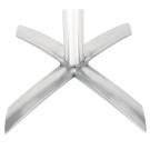 Mange-debout inox plateau basculant 600mm - Bolero