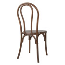 Chaises en résine style bois courbé Soho noyer (lot de 4) - Bolero