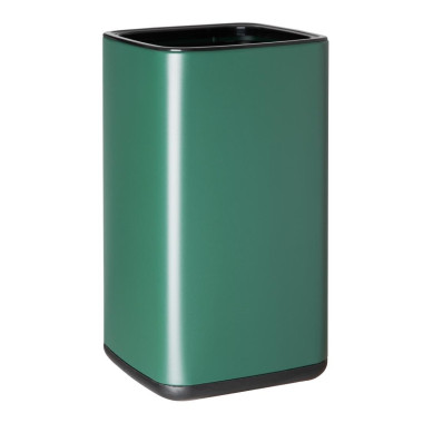 Poubelle carrée verte 10L - Bolero