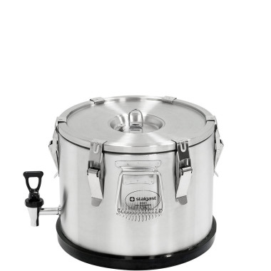 Thermos en acier avec robinet 15 litres - Stalgast  au meilleur prix sur Restock CHR