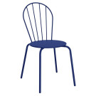 Chaises Adeline bleu marine (lot de 4) - Bolero