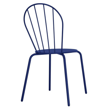Chaises Adeline bleu marine (lot de 4) - Bolero