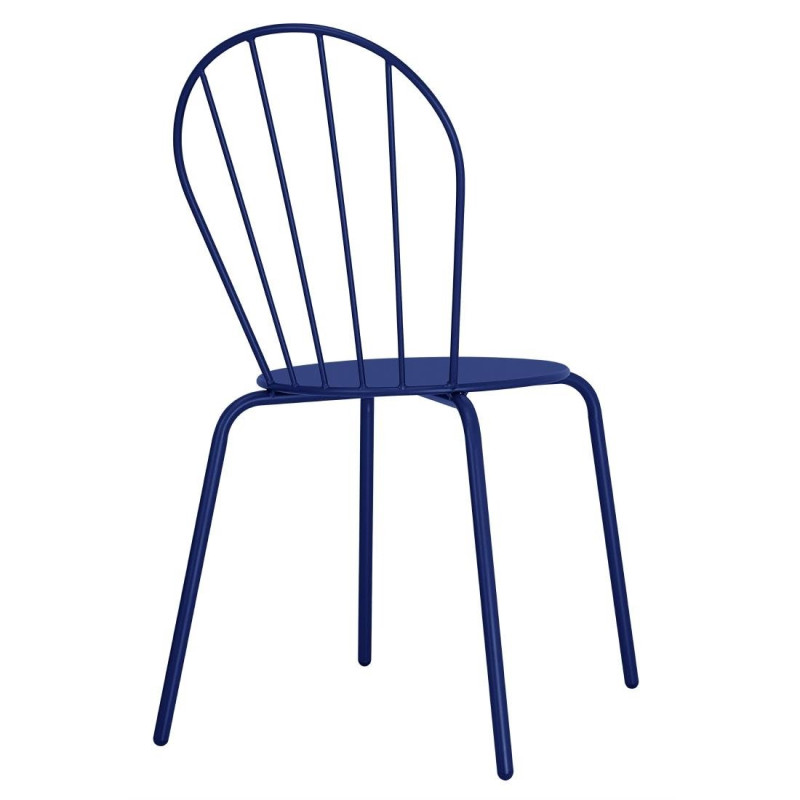 Chaises Adeline bleu marine (lot de 4) - Bolero