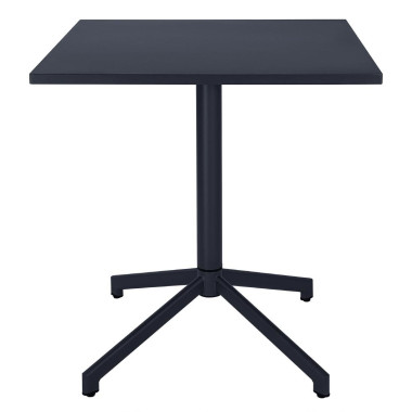 Table à plateau basculant Porto bleu ardoise 700x750 mm - Bolero