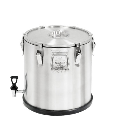Thermos en acier avec robinet 25 litres - Stalgast  au meilleur prix sur Restock CHR