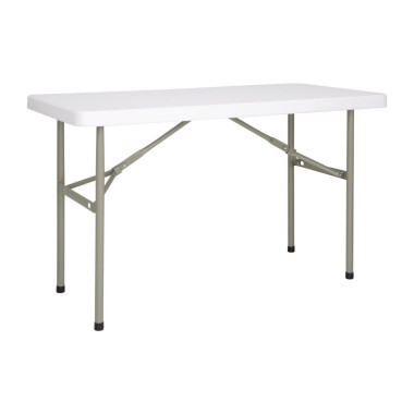 Table rectangulaire pliante 1220mm - Bolero