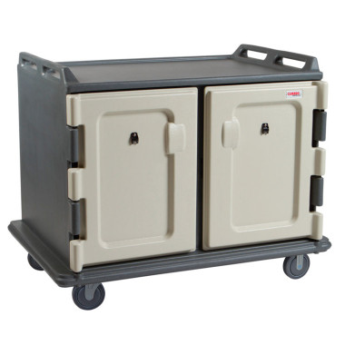 Chariot de distribution de plateaux repas - 83 x 123.5 x 112 cm - Cambro  au meilleur prix sur Restock CHR