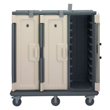 Chariot de distribution de plateaux repas - 74.5 x 152.5 x 162 cm - Cambro  au meilleur prix sur Restock CHR