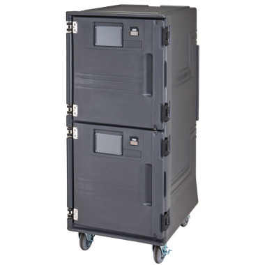 Chariots 60 x 40 à compartiments neutres - 71 x 90.8 x 167.6 cm - Gris - Cambro  au meilleur prix sur Restock CHR