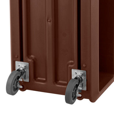 Chariot de service Pro 4 roues pivotantes à frein - 60.3 x 105.4 x 94.3 cm - Cambro  au meilleur prix sur Restock CHR