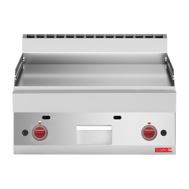 Plancha gaz plaque lisse 65/70FTG 650 - Gastro M