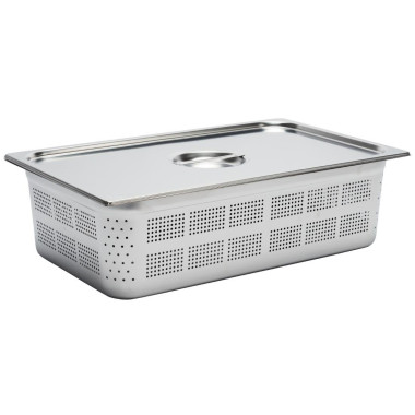 Bac inox perforé GN1/1 150mm - Gastro M