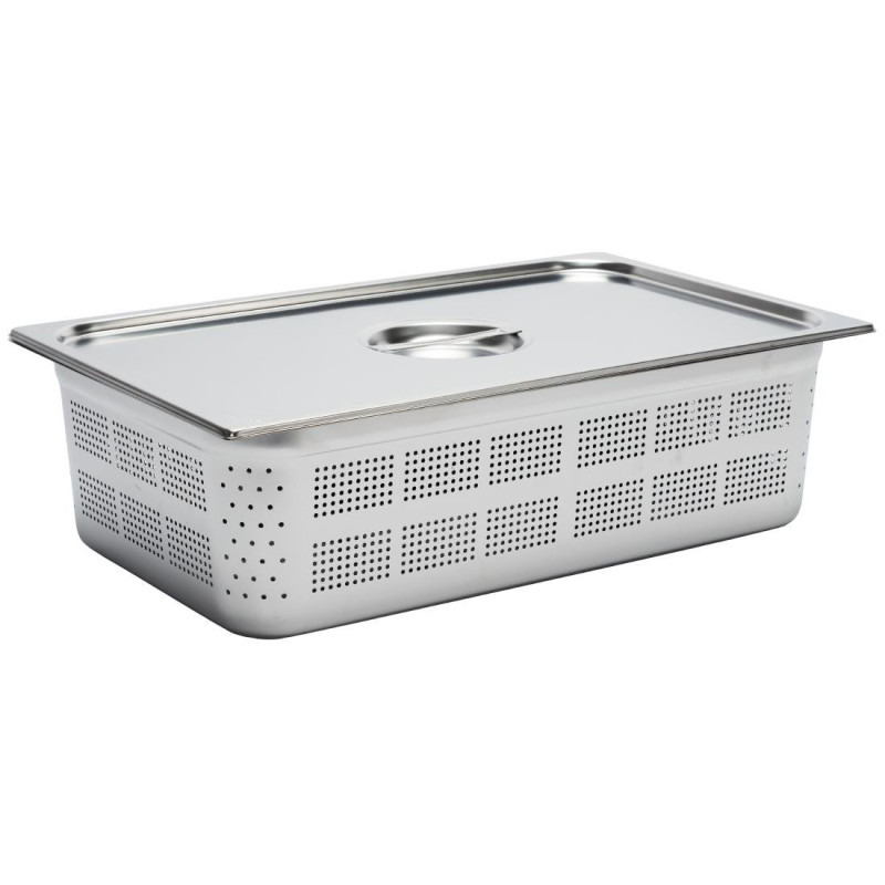 Bac inox perforé GN1/1 150mm - Gastro M