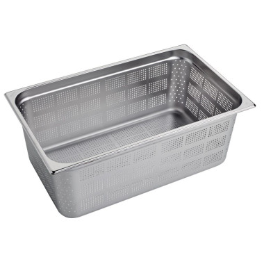 Bac inox perforé GN1/1 200mm - Gastro M