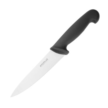 Couteau de cuisine noir 160mm - Hygiplas