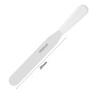 Couteau spatule droit blanc 203mm - Hygiplas