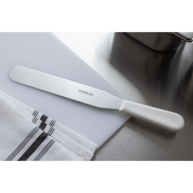 Couteau spatule droit blanc 203mm - Hygiplas