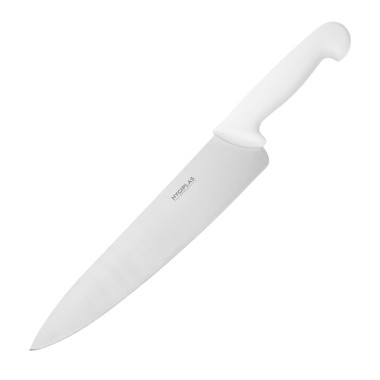 Couteau de cuisine blanc 255mm - Hygiplas