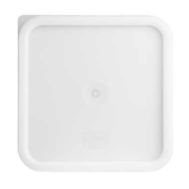 Grand couvercle carré blanc - Hygiplas